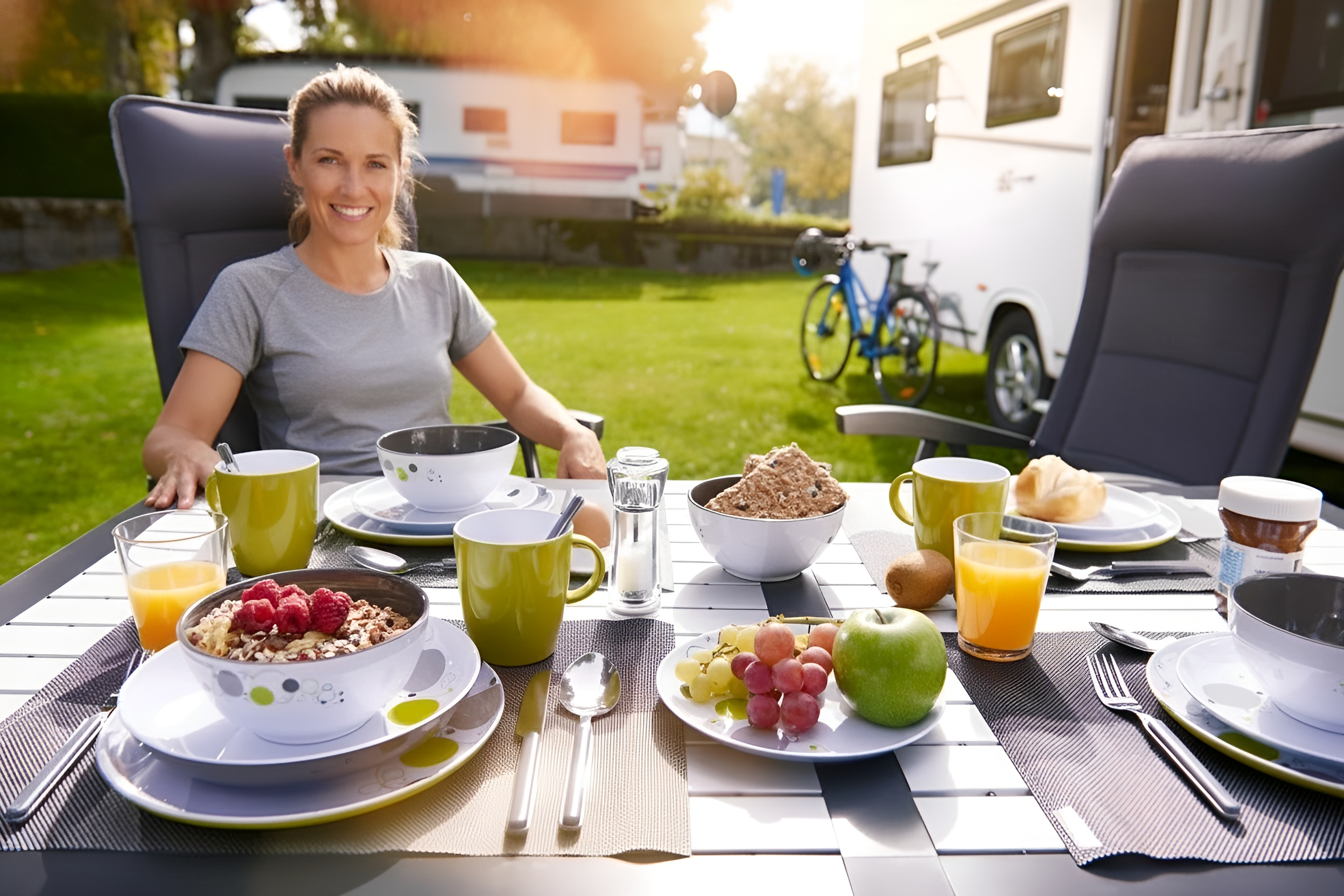 Nádobí do karavanu