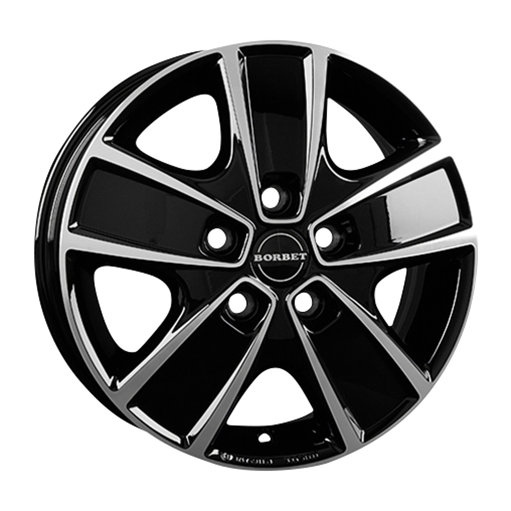 Kola Borbet CWG 6 x 16" Ducato Light, černá