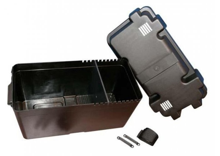 Schránka na baterie H.A.B.A. 39 x 17 x 23 cm 