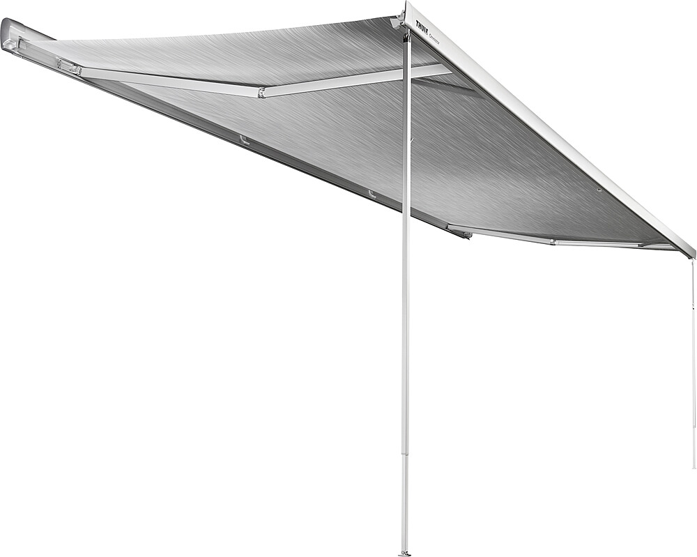 Thule Omnistor 8000 s motorem 220 V, bílá, plachta šedá Mystic, 500 cm