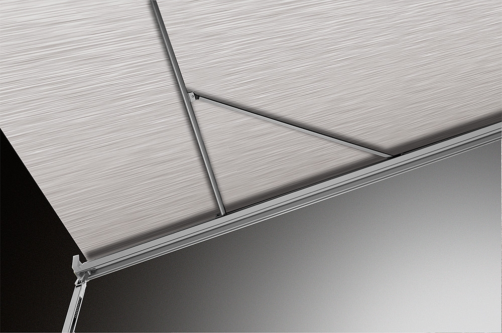 Thule Omnistor 9200 krémová, šedá plachta, 500 cm