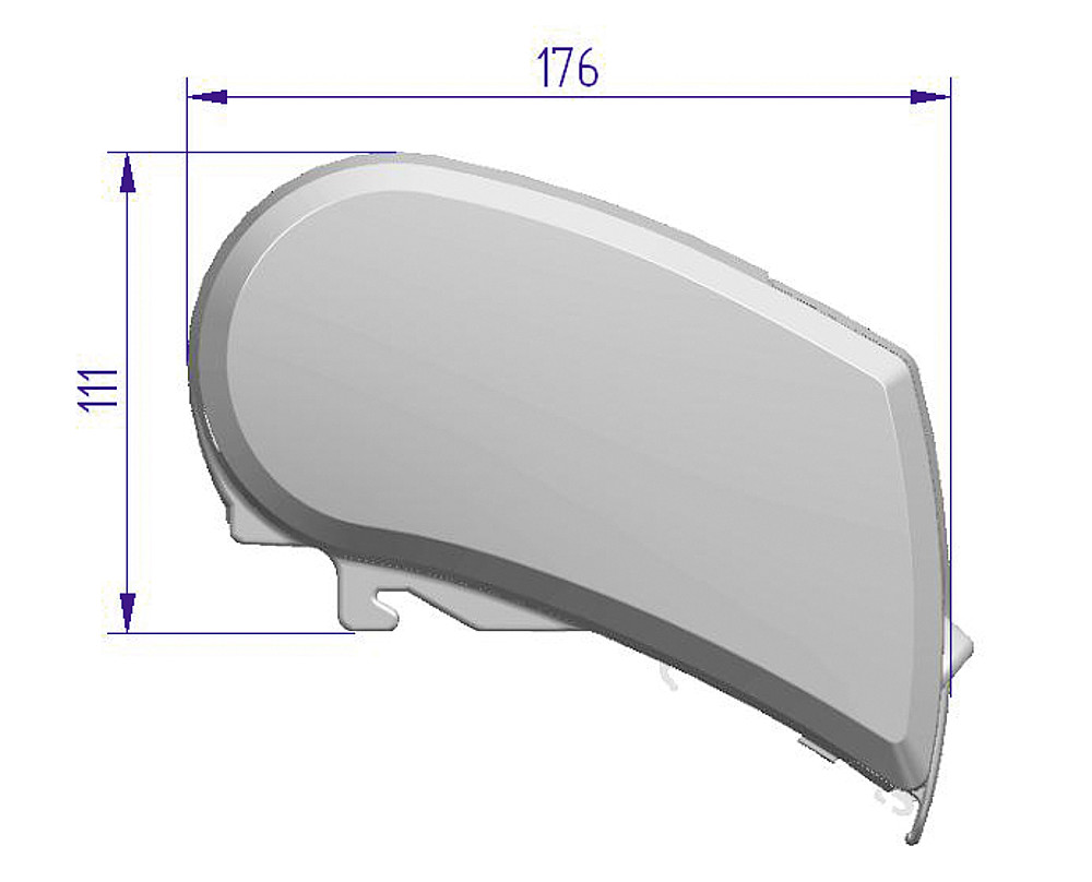 Thule Omnistor 9200 bílá, modrá plachta, 450 cm