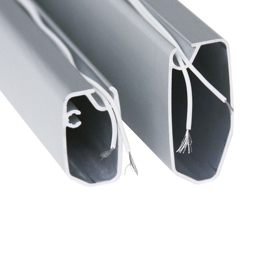 Fiammastore F45 S černá, plachta šedá Royal, 300 cm