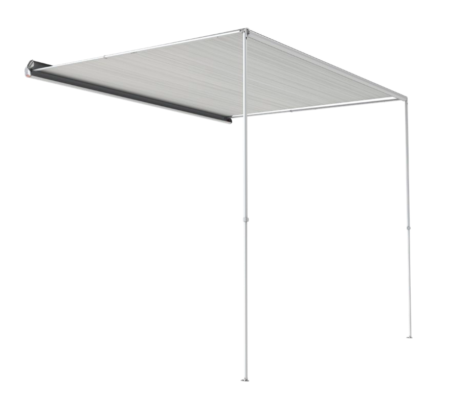 Fiamma F35 Pro, šedá, šedá plachta 223 x 225