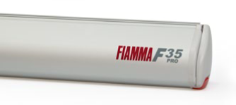 Fiamma F35 Pro, šedá, šedá plachta 253 x 225