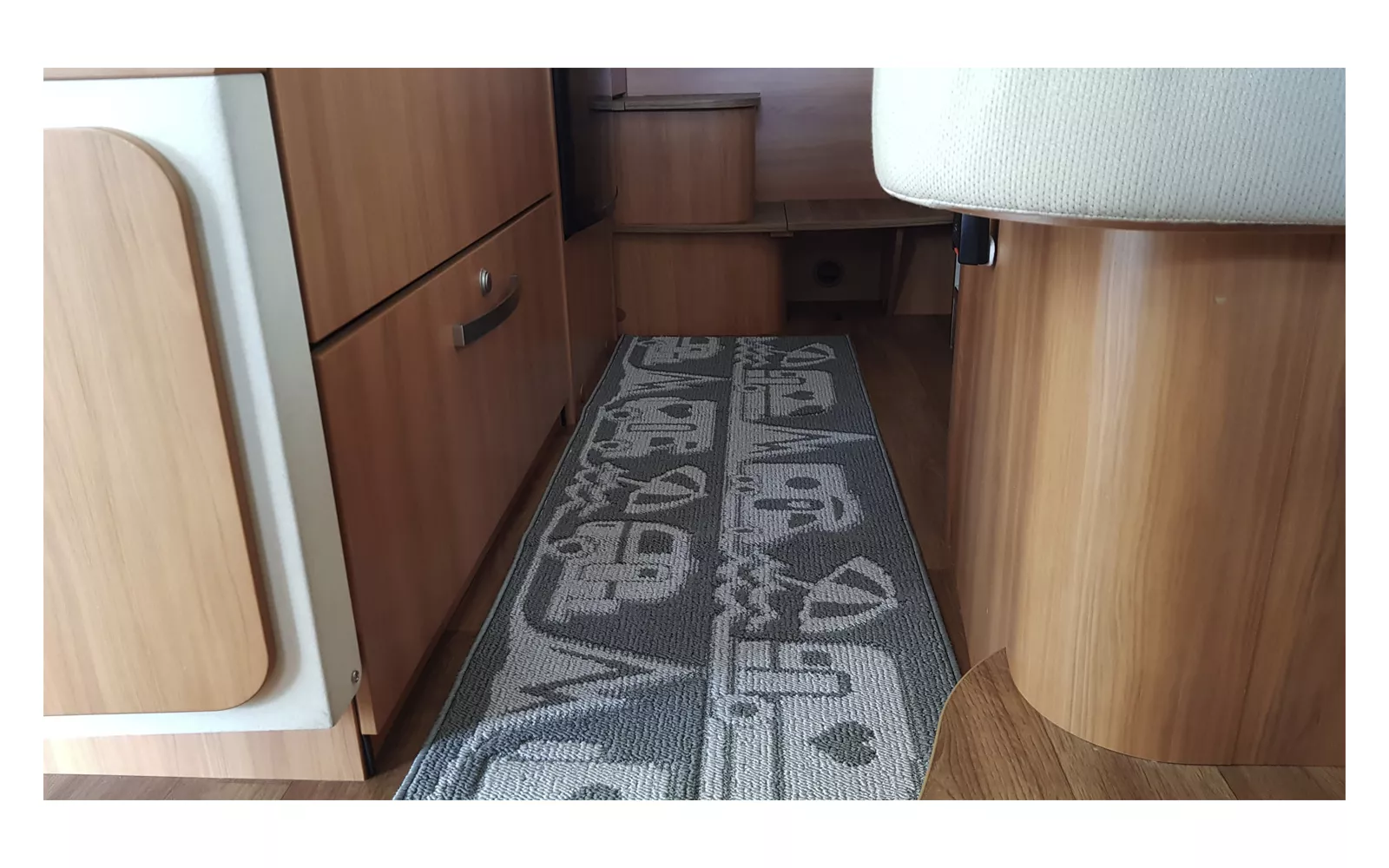 Vnitřní koberec Arisol Master Camp šedá, 40 x 50 cm