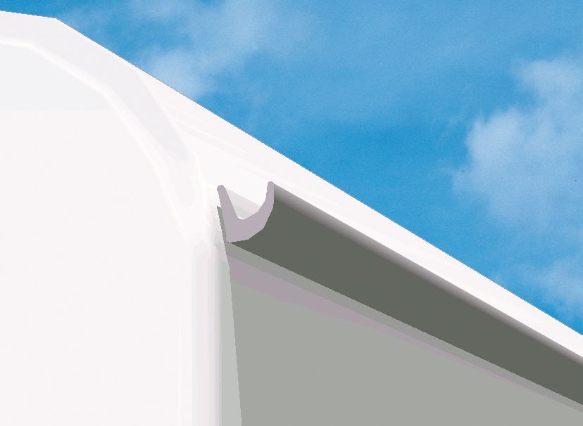 Samolepicí okapová lišta Thule Omni-Gutter, 500 cm