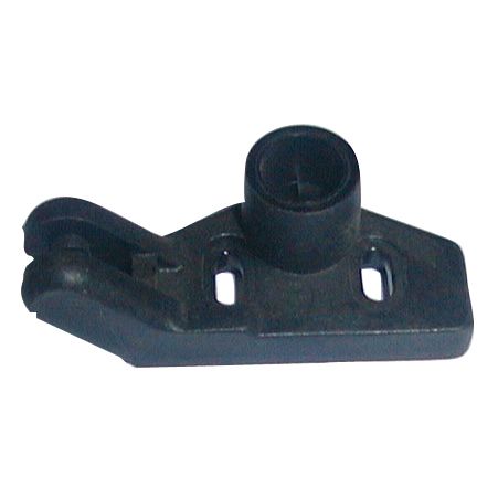 Držák vzpěry s kličkou Polyplastic levý, šedá