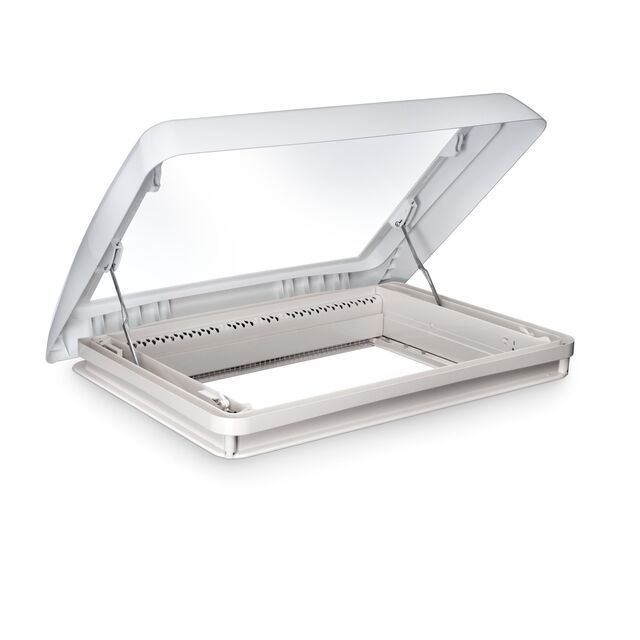 Střešní okno Dometic Midi Heki FL, klička, bez ventilace, šedá