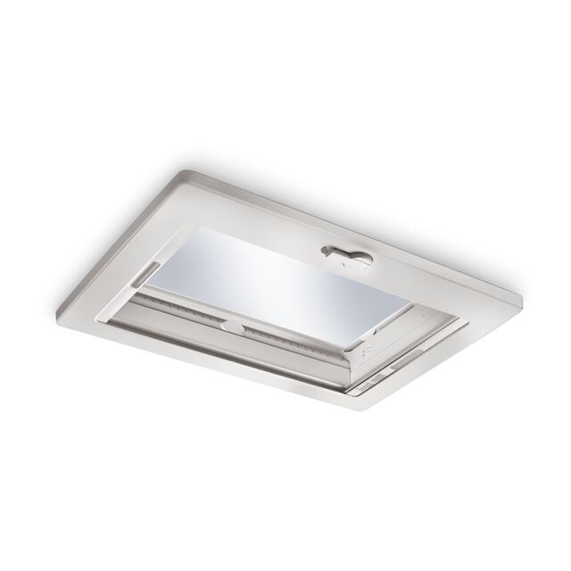 Střešní okno Dometic Midi Heki FL, klička, bez ventilace, šedá