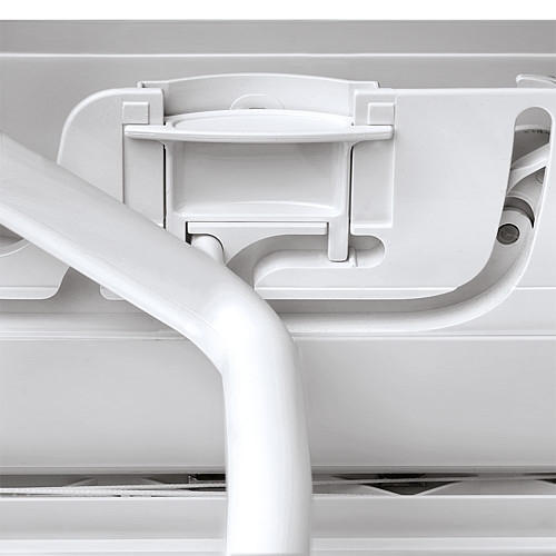 Střešní okno Dometic Midi Heki FL, klička, bez ventilace, šedá