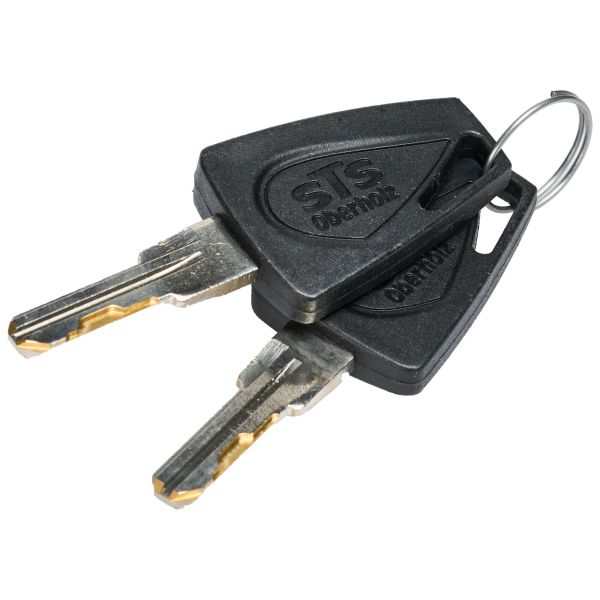 Vložka zámku STS, sada 12 ks + 4 klíče 3 mm