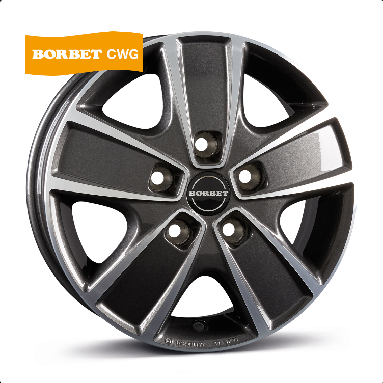 Kola Borbet CWG 6 x 16" Ducato Light, antracit