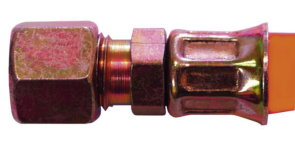 Středotlaká hadice G 1/4 LH-ÜM x RVS 10, 40 cm