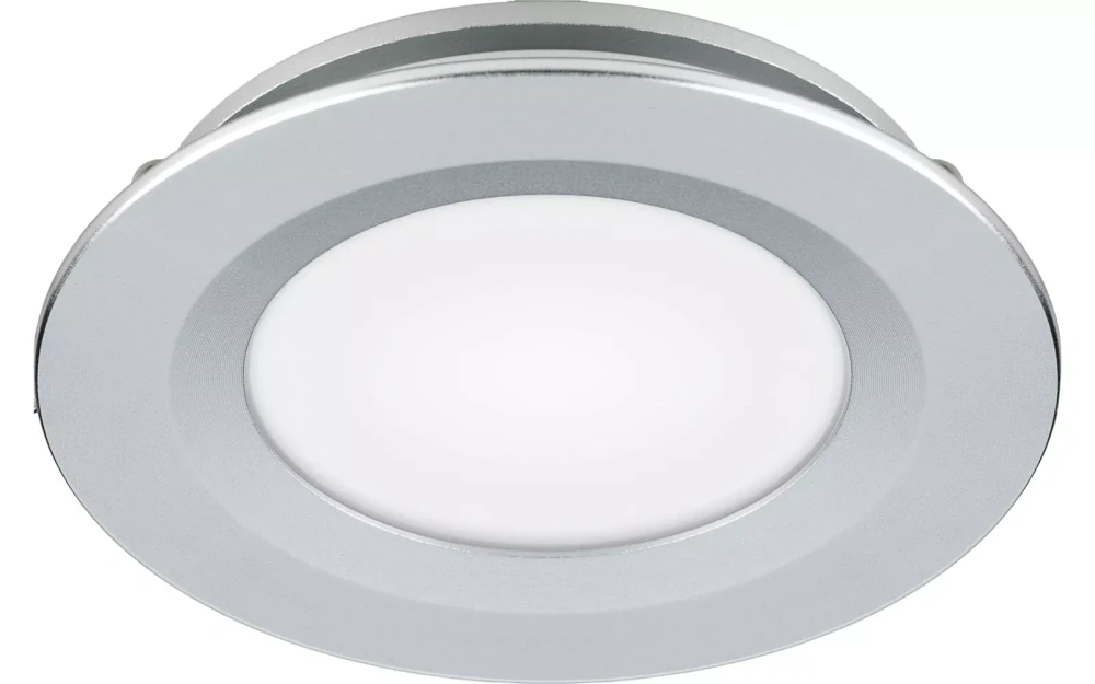Vestavné LED světlo, barva hliník