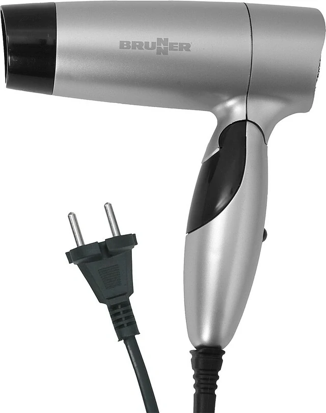 Vysoušeč vlasů Brunner Sciroque NG 230 V / 800 W, šedá