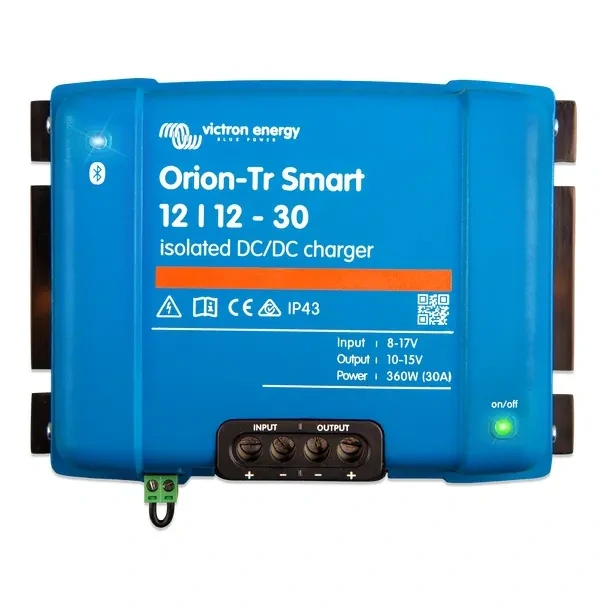 DC-DC nabíječka Victron Energy Orion-Tr Smart 12/12-30A (360W) izolovaná