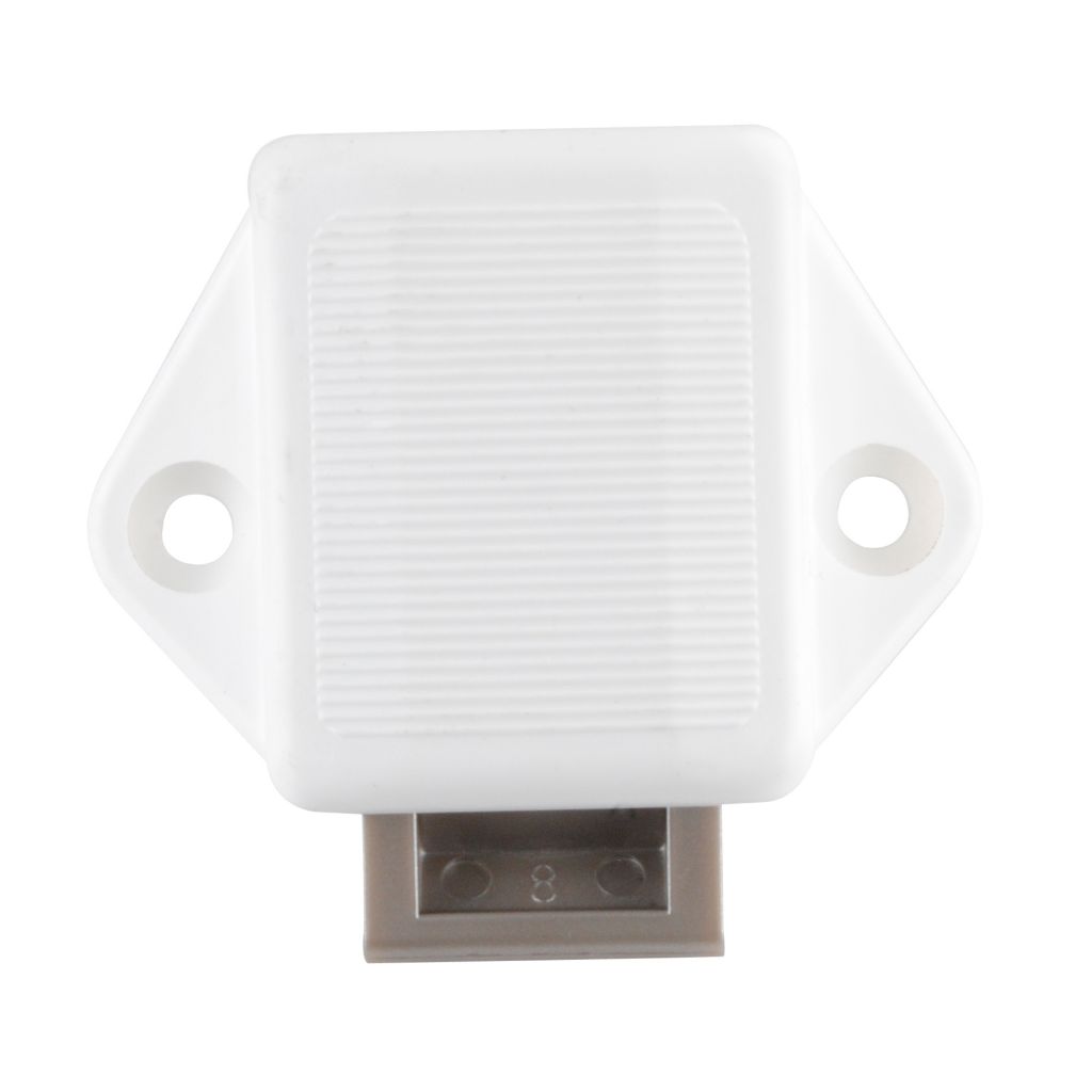 Zámek Mini Push-Lock, bílá