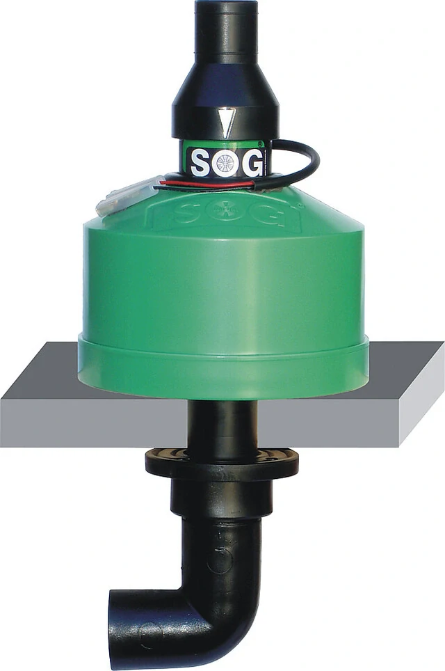 Odvětrání WC SOG 2 Typ 3000A, pro Dometic CT 3000/4000, podlahová varianta