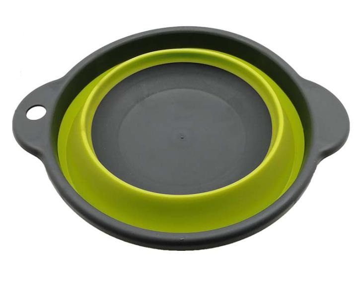 Skládací miska zelená, 20 cm
