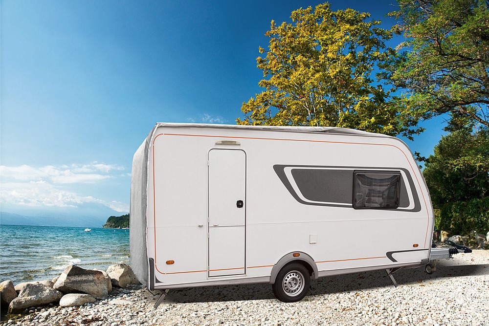 Ochranná plachta Brunner Caravan Cover 12M, 400-450 cm