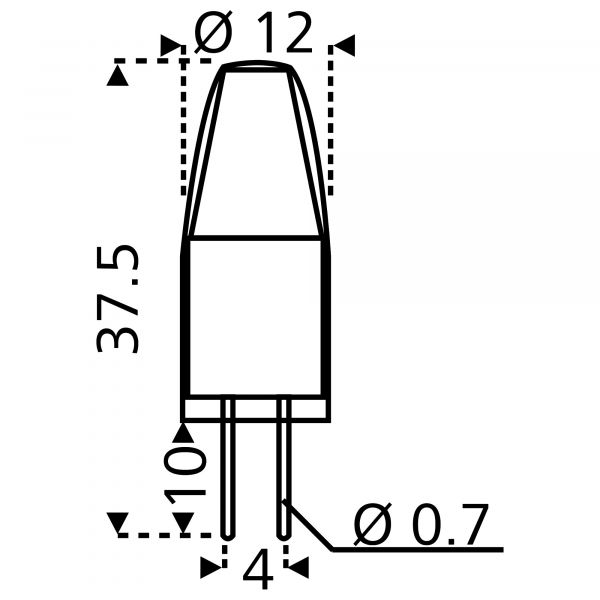 LED žárovka G4 2,5 W / 240 lm