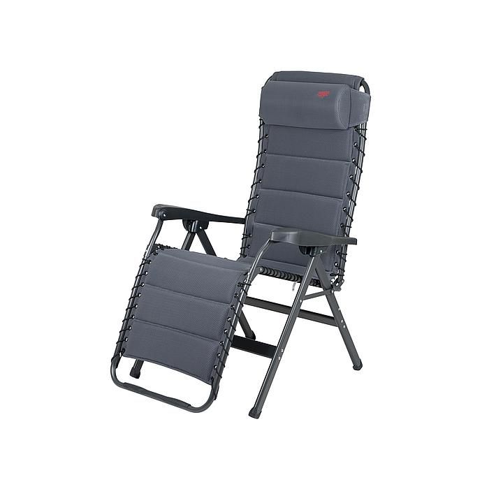 Relaxační křeslo Crespo AP-232 Air-Deluxe, šedá