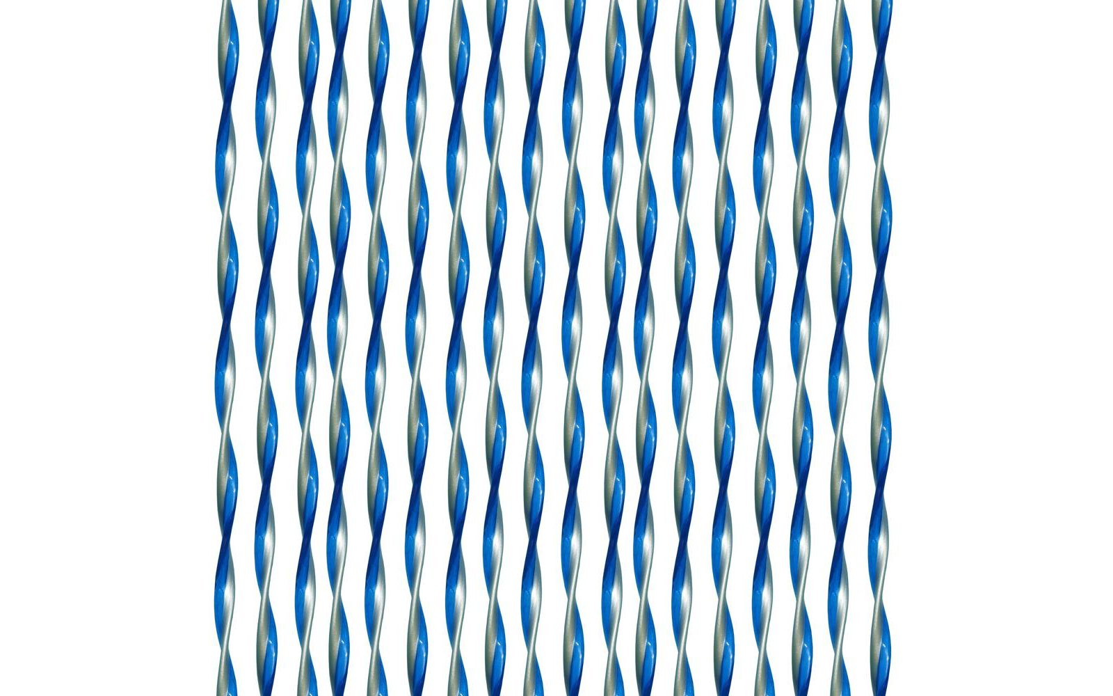 Dveřní závěs Arisol 60x190 cm, modrošedý