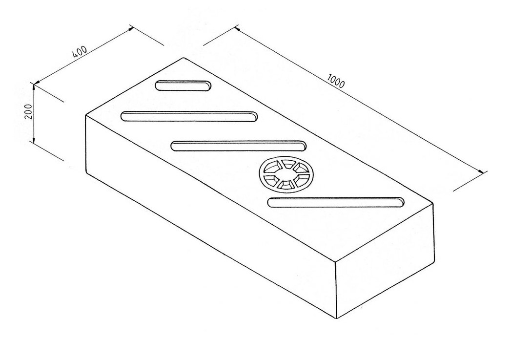 Nádrž na pitnou vodu Goebel 76 l