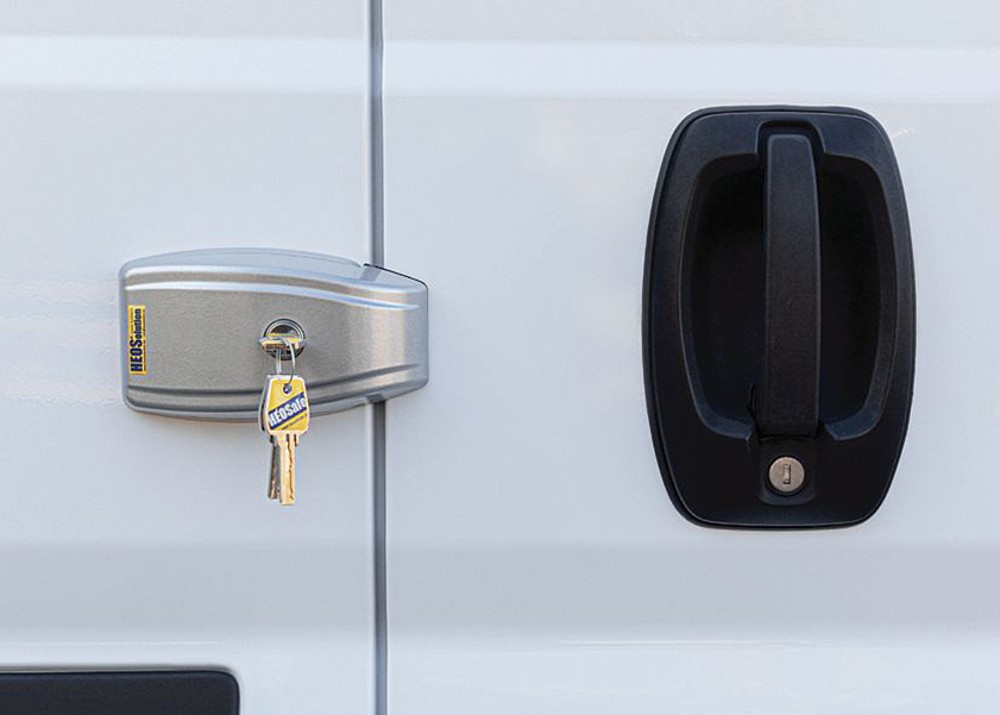 Zámek HEOSafe VAN Security 2 ks, šedá