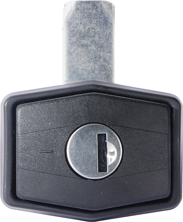 Klička Hexagon pro zámky STS, černá