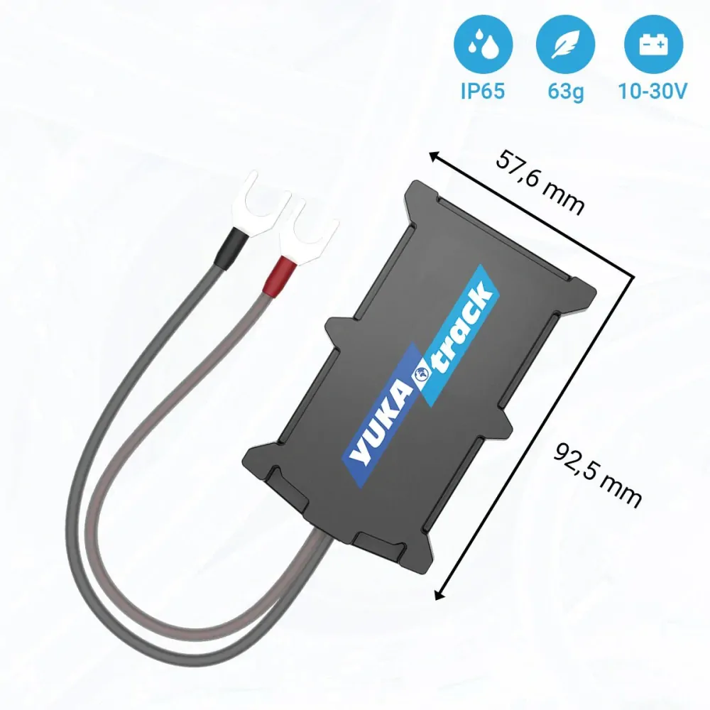 GPS sledování YUKAtrack easyWire 4G