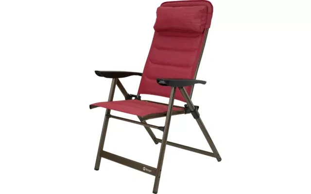 Skládací židle Berger Slimline, červená