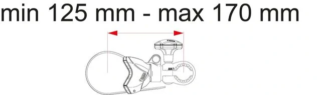 Fiamma Bike-Block Pro S1 stříbrná