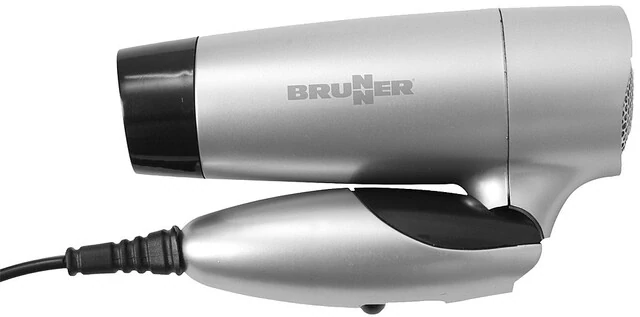Vysoušeč vlasů Brunner Sciroque NG 230 V / 800 W, šedá