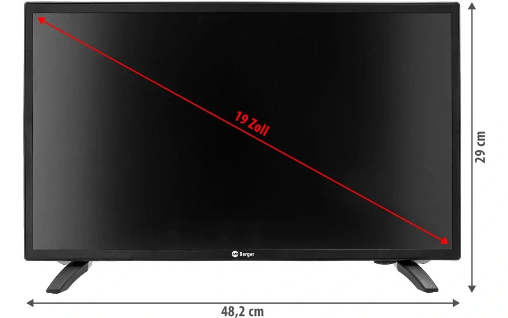 Smart TV Berger Classiq LED 12 / 230 V, 19"