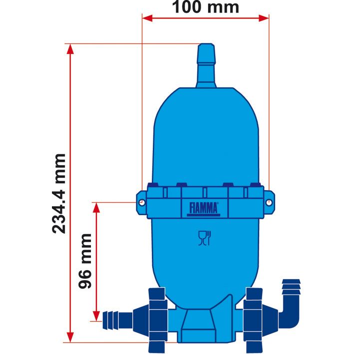 Vyrovnávací tlaková nádoba Fiamma A20