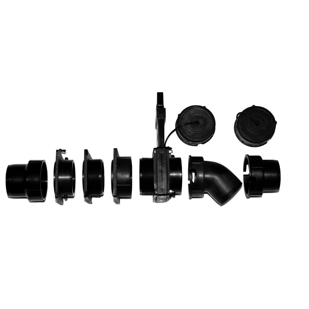 Redukce na hadici s bajonetem, přímá 3"