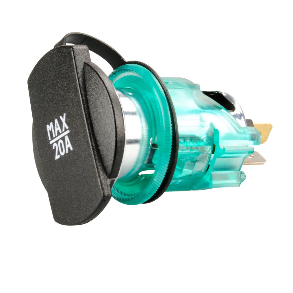 Zásuvka 12 V / 20 A