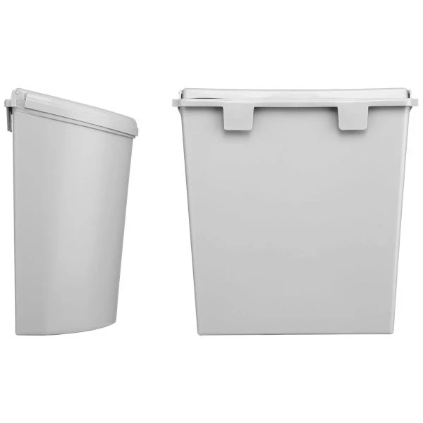Odpadkový koš Pillar XL, bílá