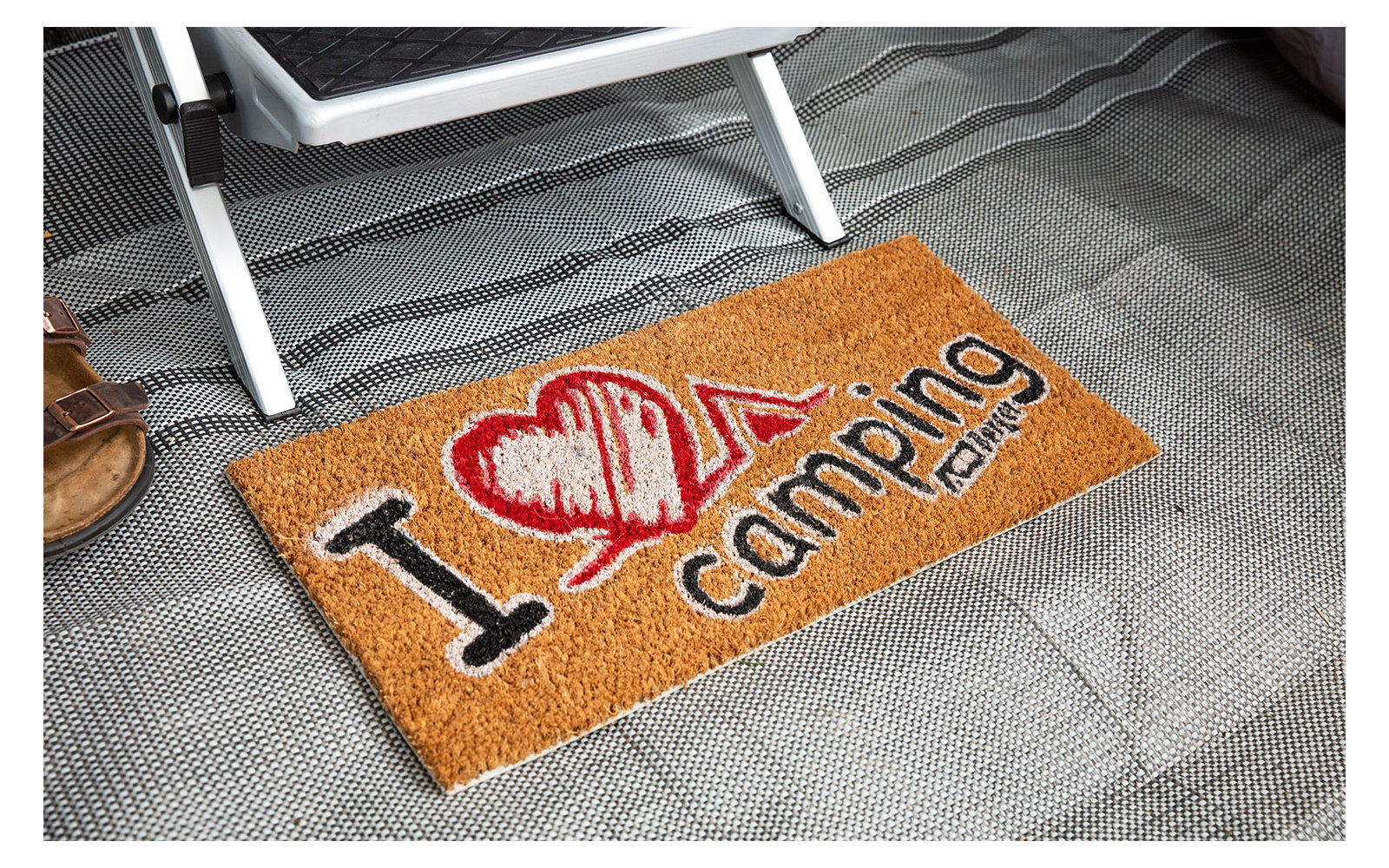 Rohožka I Love Camping 50 x 25 cm