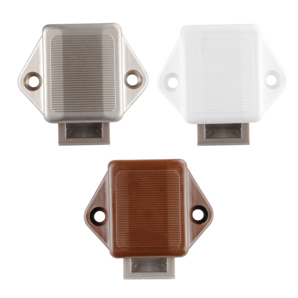 Zámek Mini Push-Lock, hnědá
