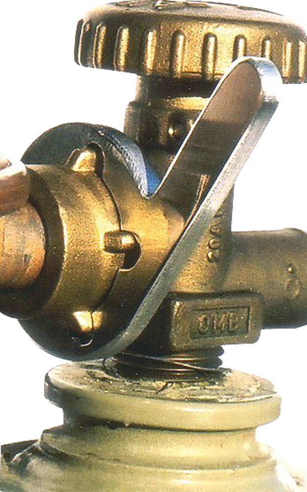 Klíč na plynový regulátor, hliník