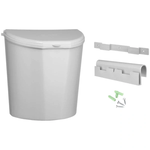 Odpadkový koš Pillar XL, bílá