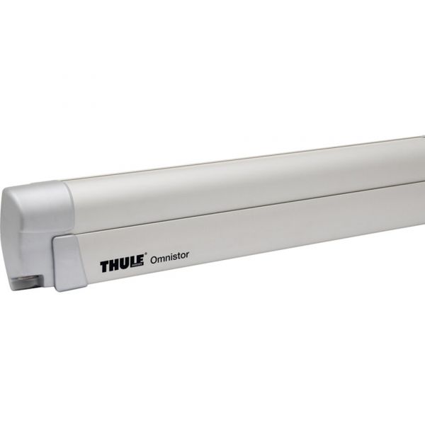 Thule Omnistor 8000, stříbrná, plachta šedá Mystic, 400 cm