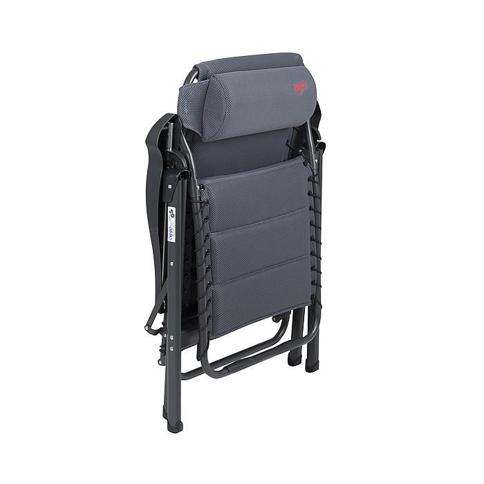 Relaxační křeslo Crespo AP-232 Air-Deluxe, šedá