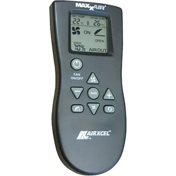 Střešní ventilátor MaxxFan Deluxe, tmavě šedá