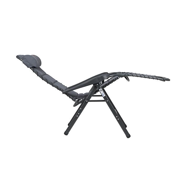 Relaxační křeslo Crespo AP-232 Air-Deluxe, šedá