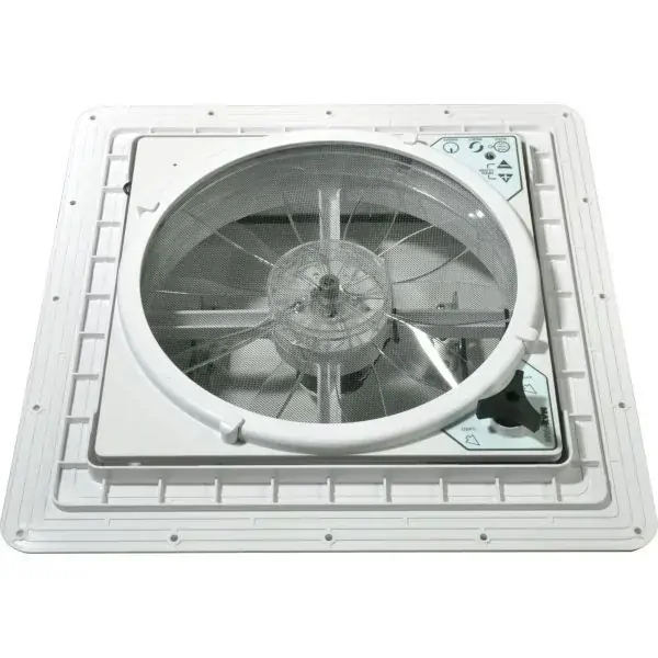 Střešní ventilátor MaxxFan Deluxe, tmavě šedá