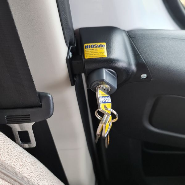 Sada zámků HEOSafe VAN Security pro Fiat Ducato X290 S8 od 09/2021, černá